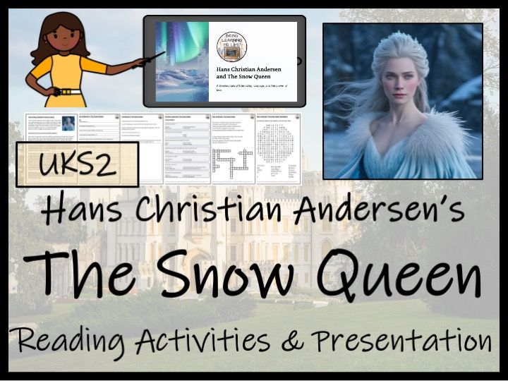 The Snow Queen Reading Comprehension Hans Christian Andersen | Year 5 or Year 6