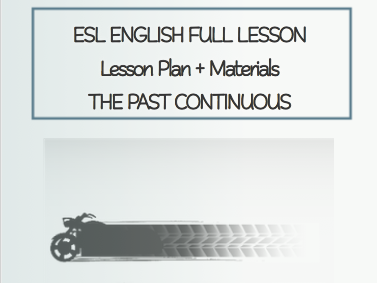 ESL English Full Lesson: The Past Continuous LEVEL: Intermediate