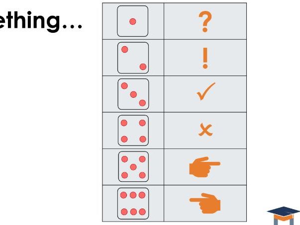 Say Something - Dice pairwork
