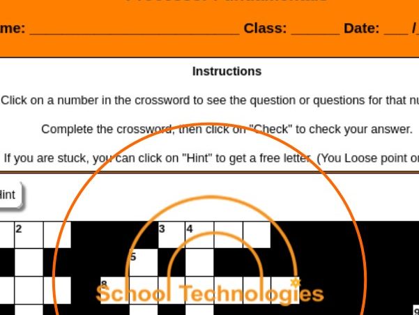 Processor Fundamentals-Computer Science (9618) Worksheets
