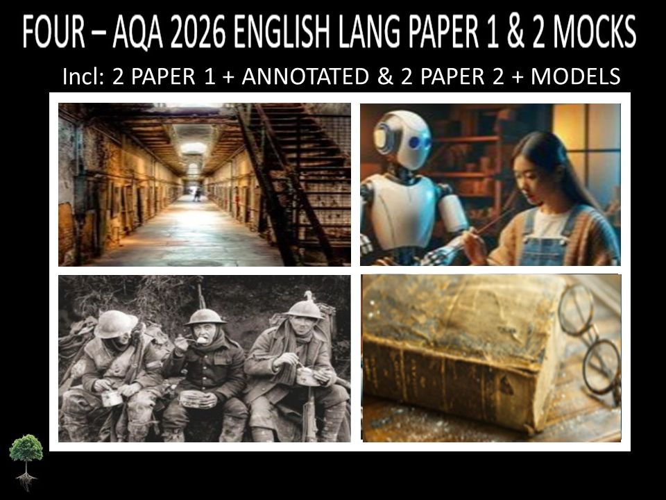FOUR - AQA PAPER 1 & 2 | 2026 FULL MOCKS | ANNOTATED | MODELS