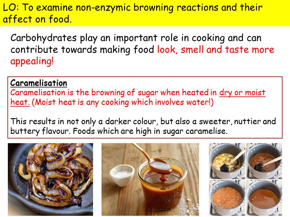 non enzymatic browning maillard reaction experiment