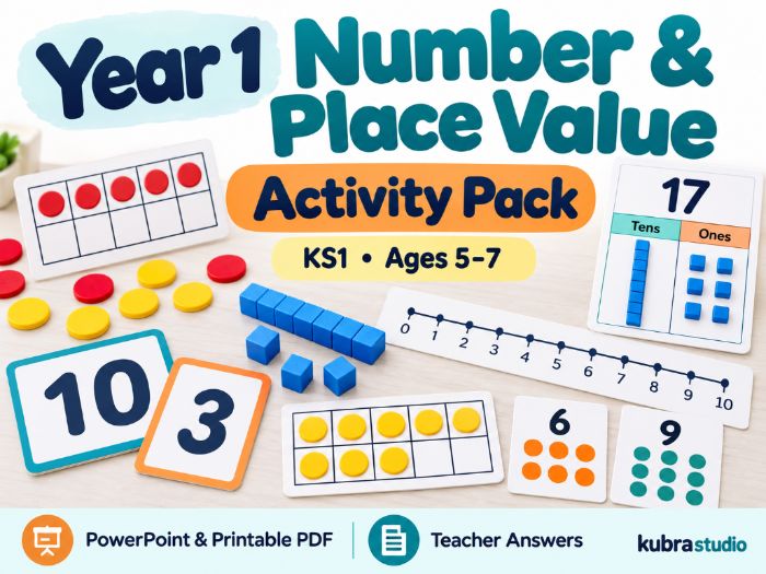 Year 1 Number & Place Value Activity Pack