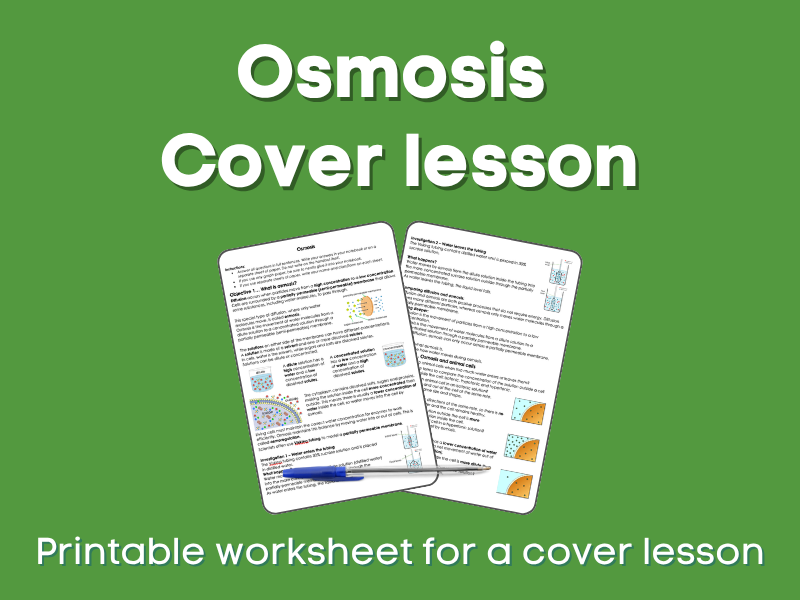 Osmosis Cover Lesson