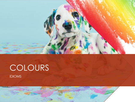 IDIOMS: COLOURS