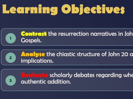 Theme 1B Historical reliability of the Resurrection