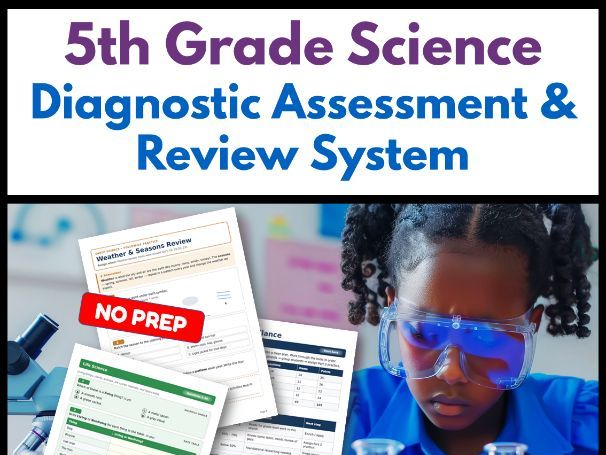 5th Grade Science Diagnostic Assessment & Review System