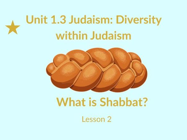 KS1 RE – Judaism: What is Shabbat? (Lesson 2)