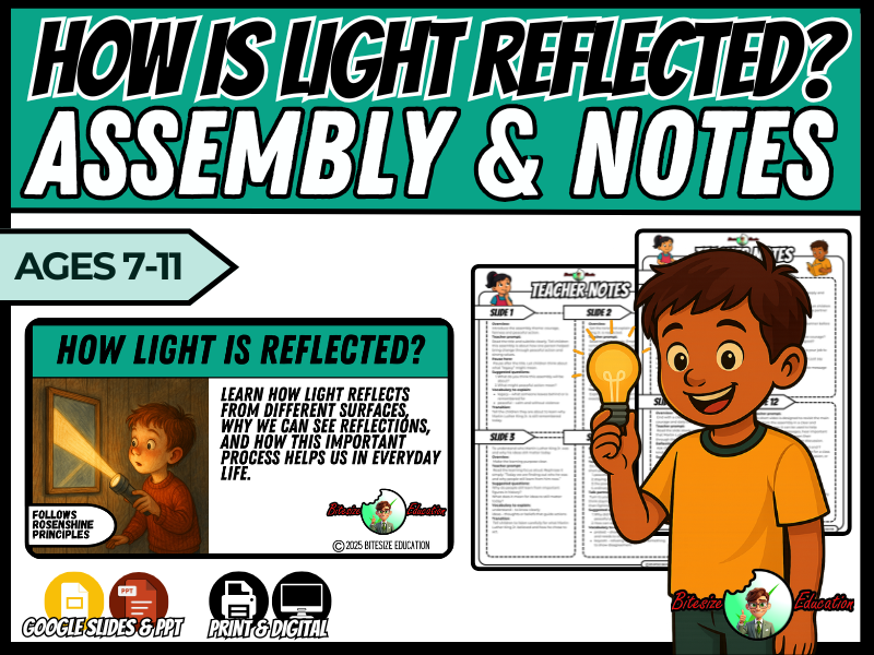 How Is Light Reflected? | Assembly Presentation | Year 3 and 4