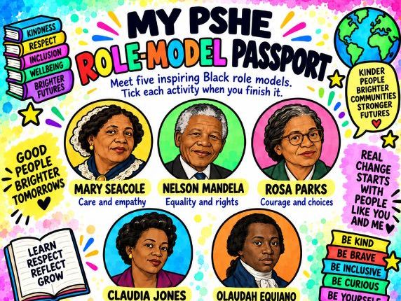 Black History Month PSHE Workbook: Identity, Equality and Belonging