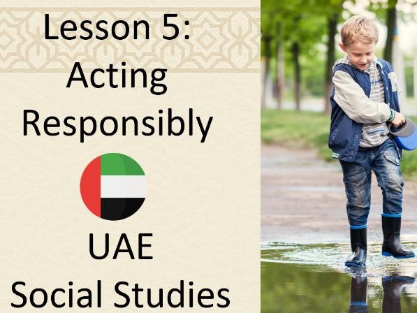 Acting Responsibly Lesson – KS2/KS3 Social Studies & Character Education
