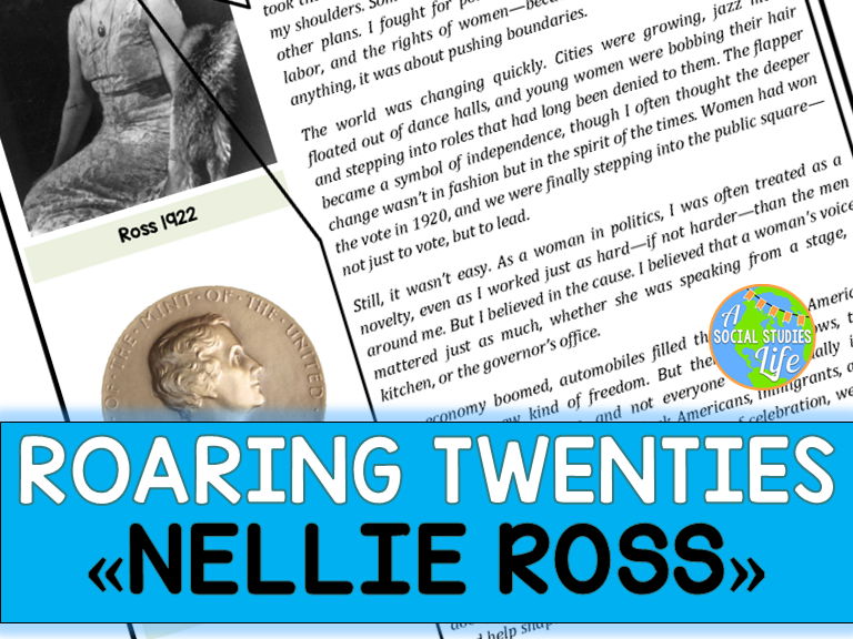Nellie Tayloe Ross on the Roaring Twenties POV