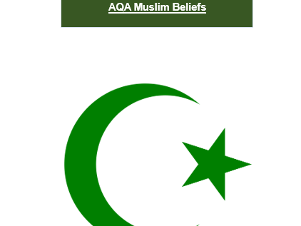 AQA Muslim Beliefs Workbook