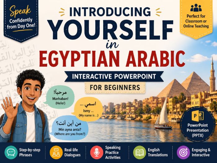 Introducing Yourself in Egyptian Arabic |