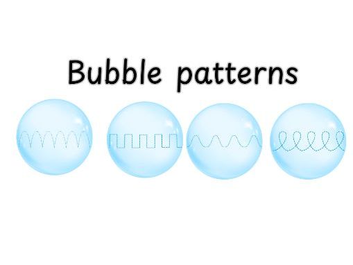 Bubble Pattern Cards