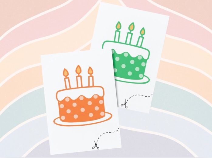 Fine Motor - Decorate the Birthday Cakes