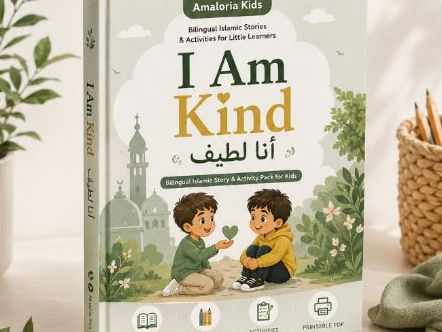 I Am Kind–Printable Islamic Kids Book