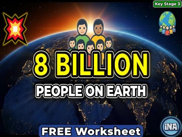 Our Global Population - FREE KS3 Geography Worksheet