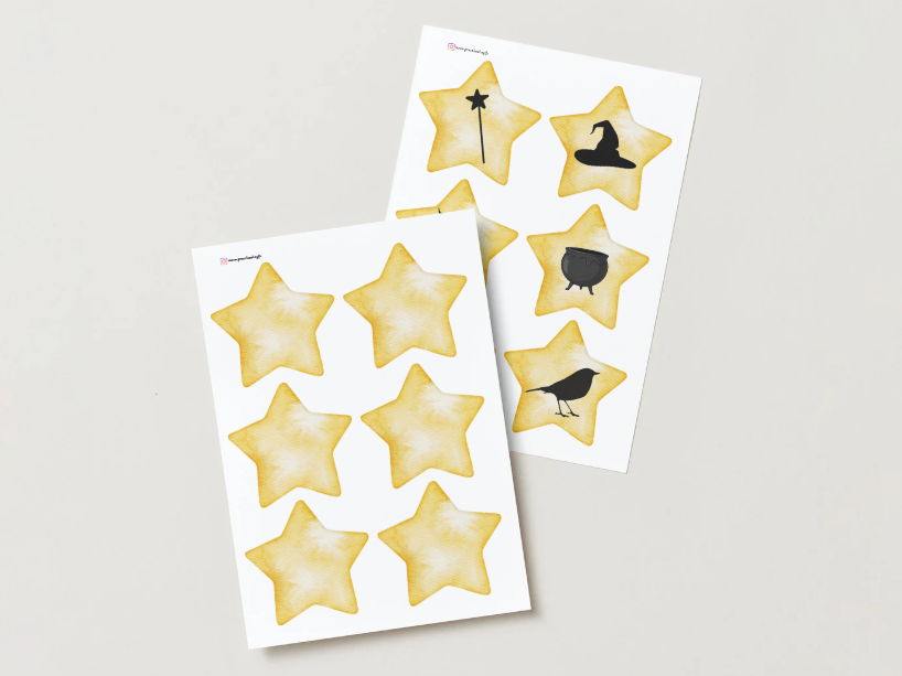 Magical silhouettes - Room on the Broom