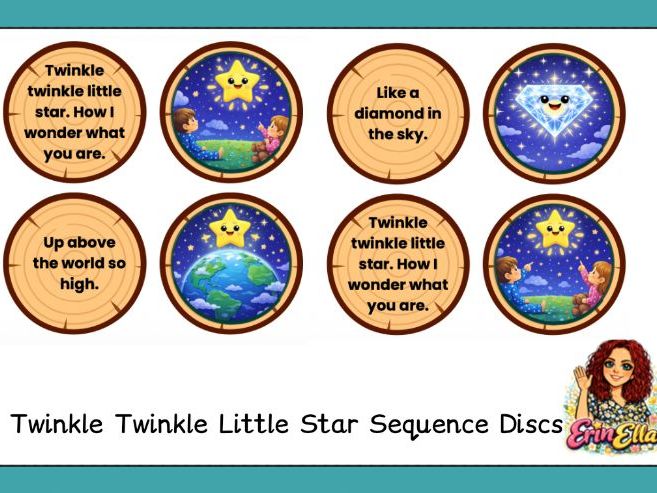 Twinkle Twinkle Little Star Sequence Discs