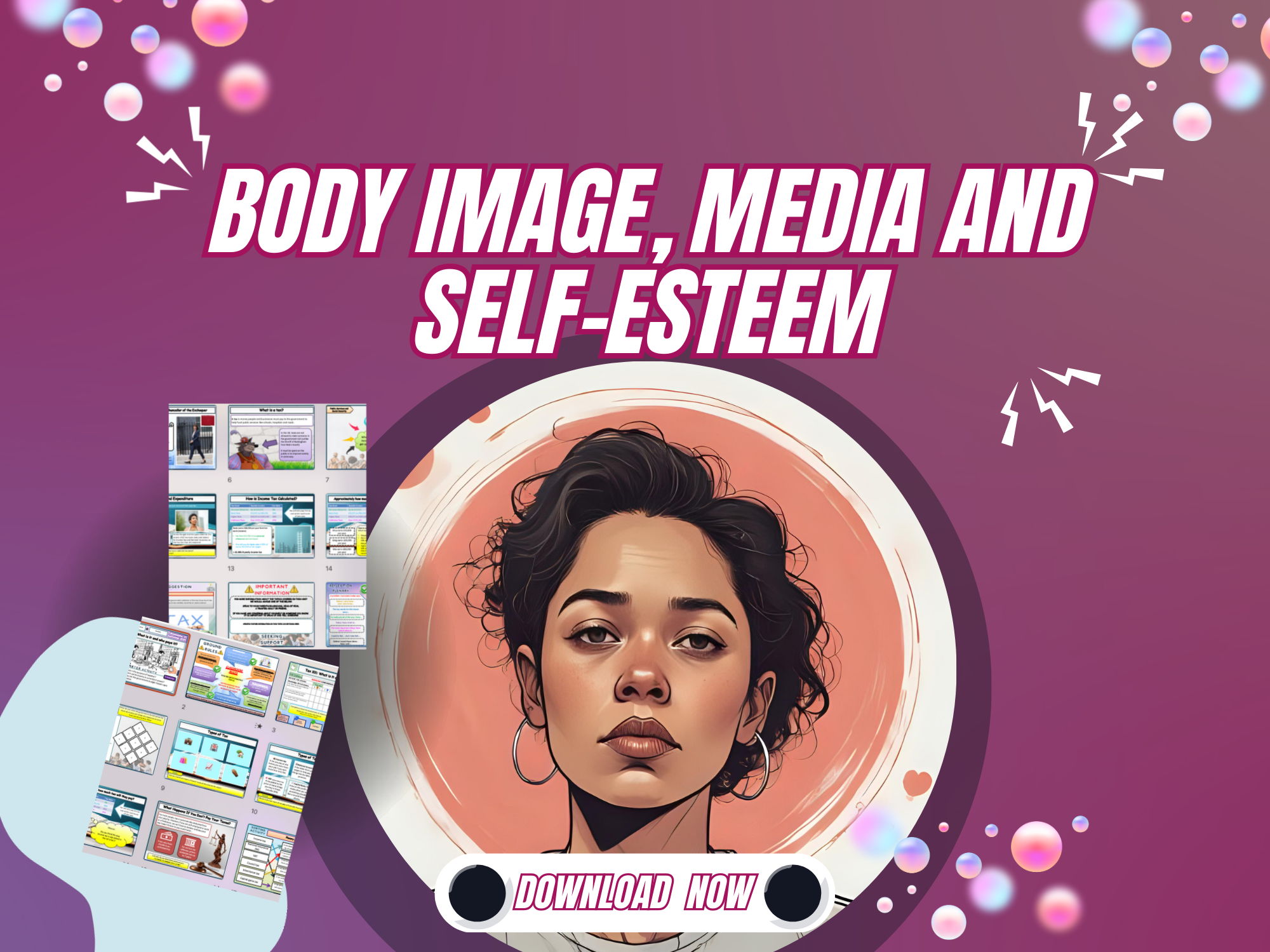 Body image, media and self-esteem PSHE lessons KS3 KS4