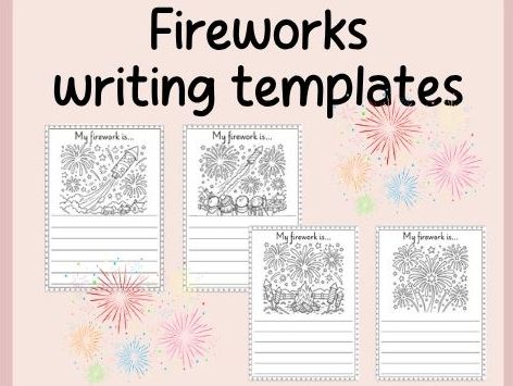 Fireworks writing template- continuous provision