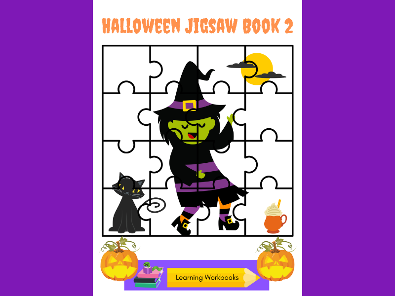 Halloween Jigsaw Book 2