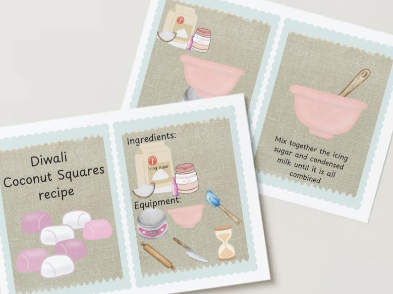 Diwali Coconut Barfi recipe