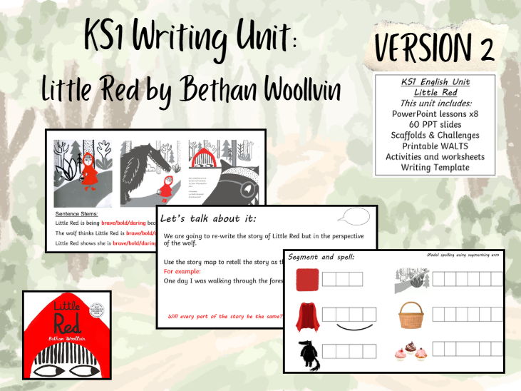 KS1 English Unit - Little Red VERSION 2