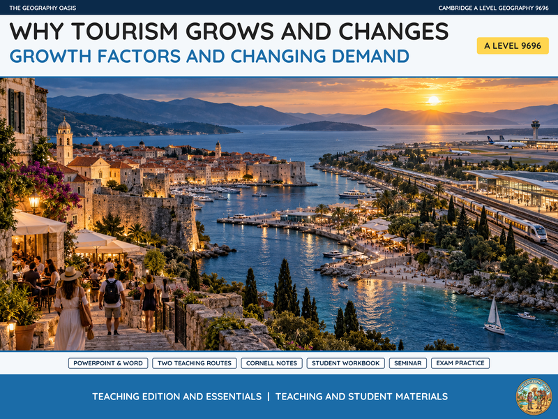 Why Tourism Grows and Changes | Cambridge A Level Geography 9696