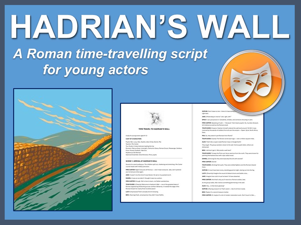 Ancient Romans: A time-travelling script for young actors