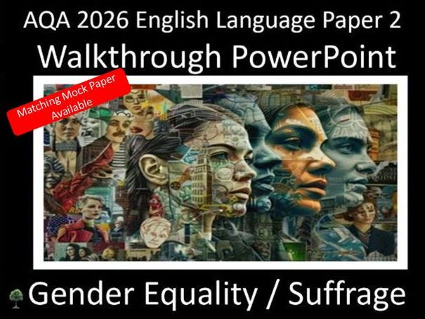 AQA 2026 English Language Paper 2 Mock Walkthrough PPT (equ)