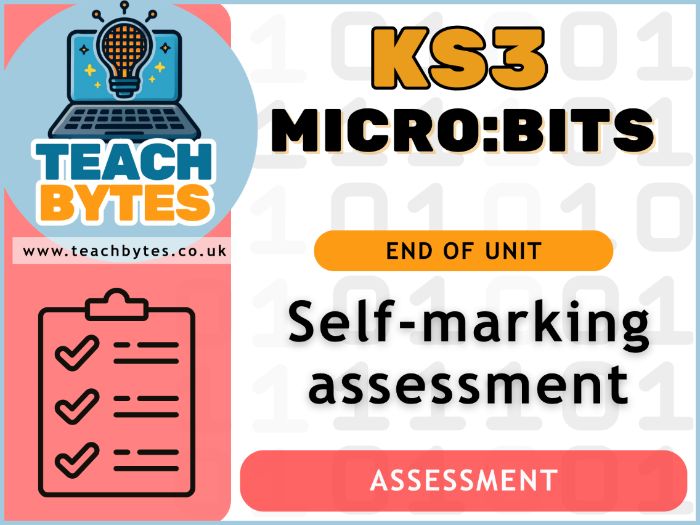 KS3 Micro:bit End of Unit Self-marking Assessment
