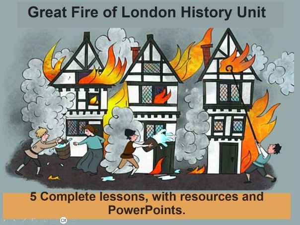 The Great Fire Of London - Complete History Scheme of Work KS1.