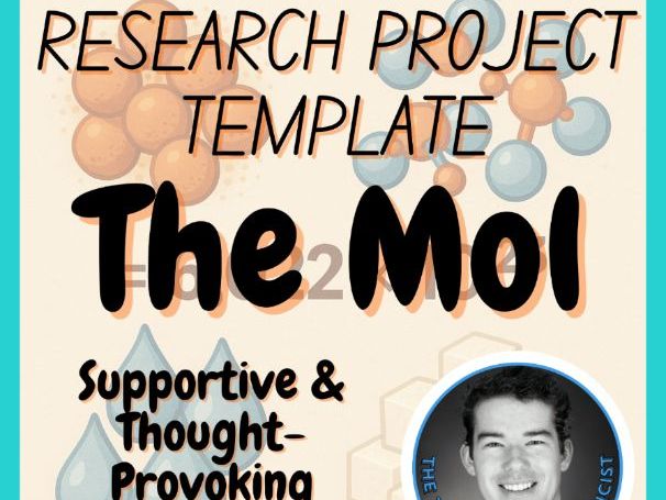 The Mol | Chemistry Research Project Template | Digital + Print