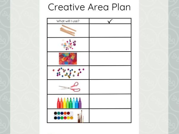 Creative Area Plan