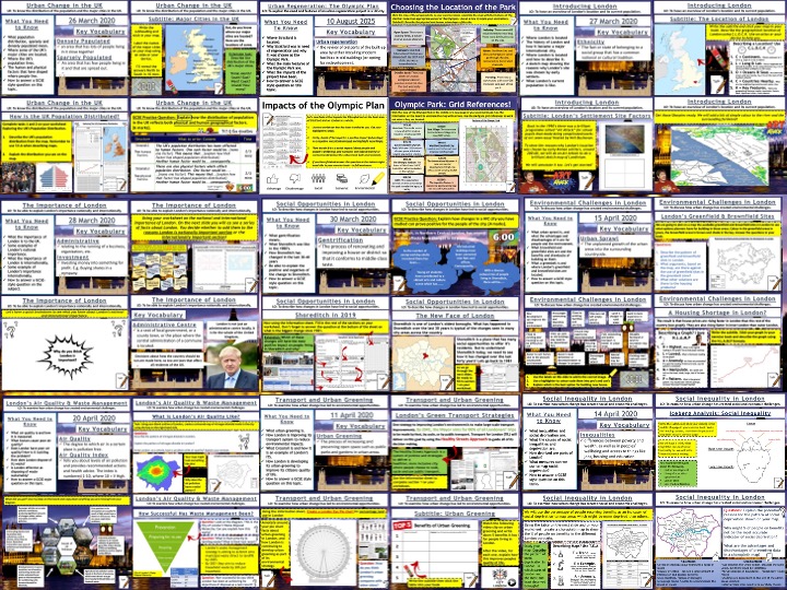 AQA GCSE Geography: Urban Change in the UK