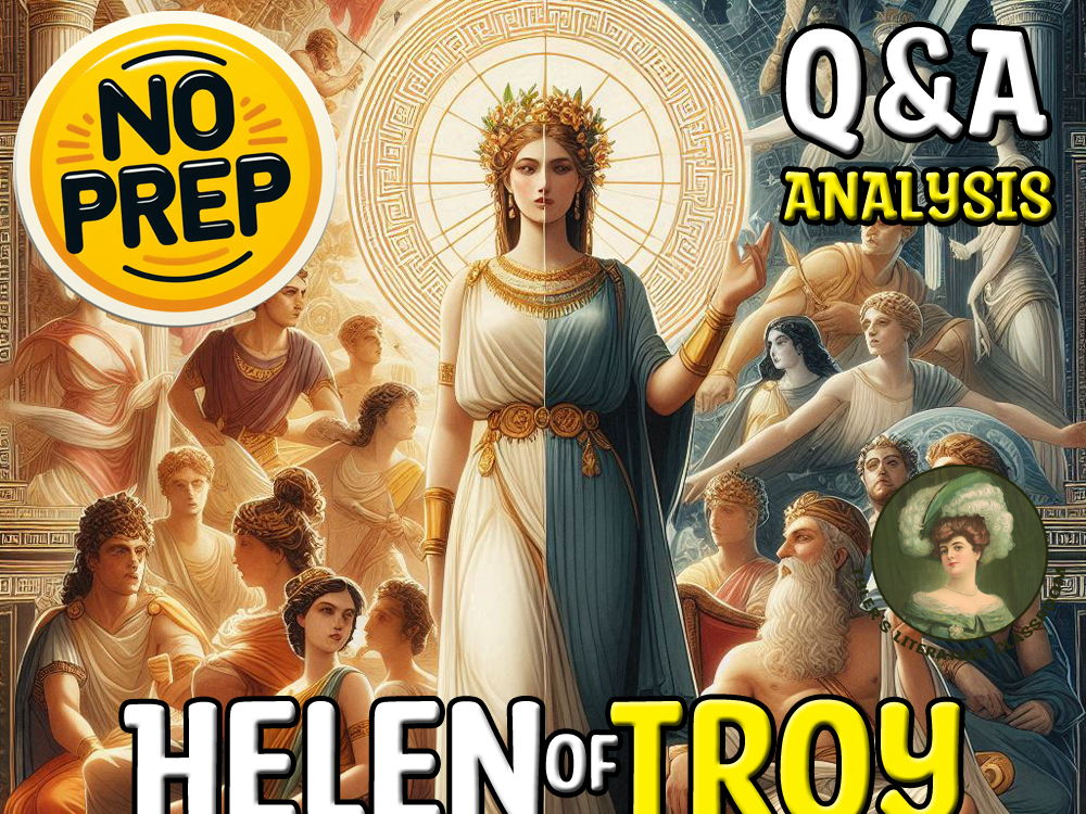 Helen of Troy & D'Aulaires' Book of Greek Myths Greek Mythology Sub Plan