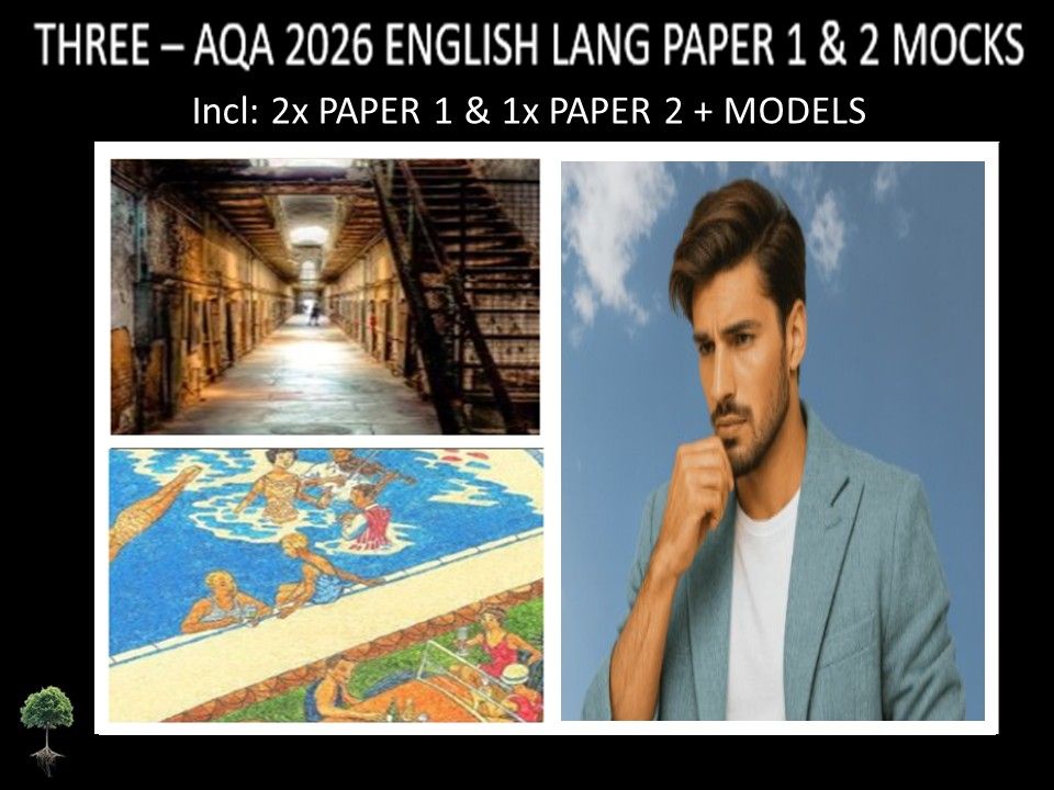 THREE - AQA PAPER 1 & 2 | 2026 FULL MOCKS | MODELS