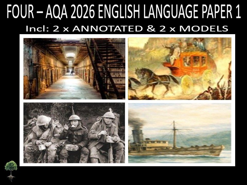 FOUR - AQA PAPER 1 | 2026 FULL MOCKS | ANNOTATED | MODELS