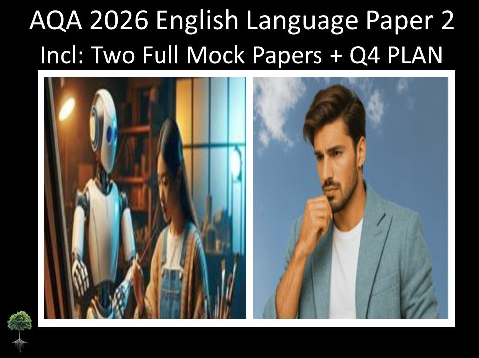 Two AQA 2026 GCSE English Language Paper 2 Mocks | Q4 Plan