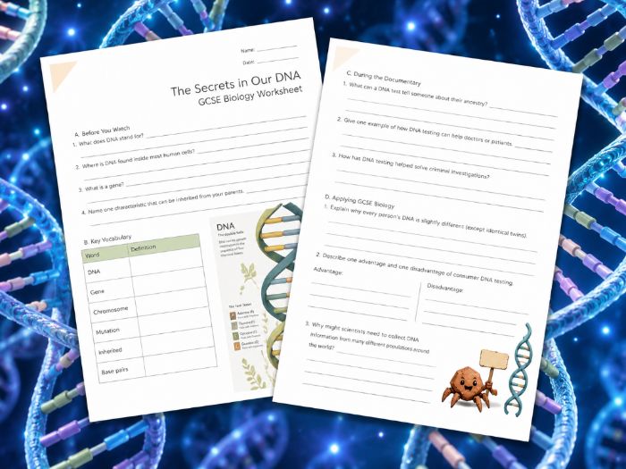 Secrets In Our DNA: Documentary Worksheet