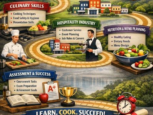 WJEC Level 1/2 Hospitality and Catering Precision Map (4 Year Curriculum Plan)