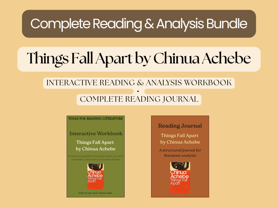 Things Fall Apart by Chinua Achebe – Independent Study & Analysis Bundle