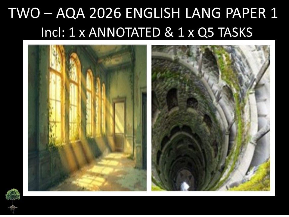 TWO - AQA PAPER 1 | 2026 FULL MOCKS | ANNOTATED | Q5 TASKS