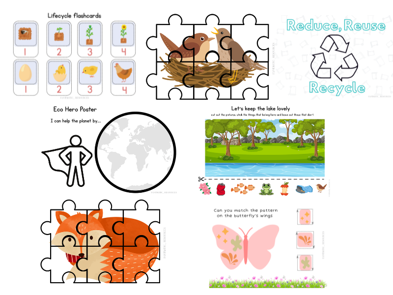 Eco Explorers Activity Pack | EYFS Understanding the World | Nature & Sustainability