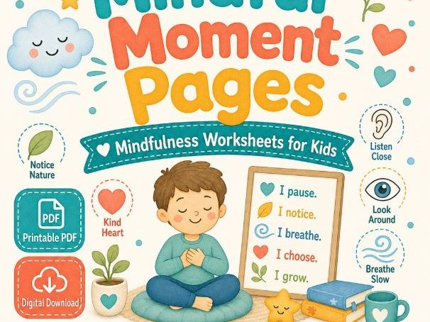 Mindful Moment Pages