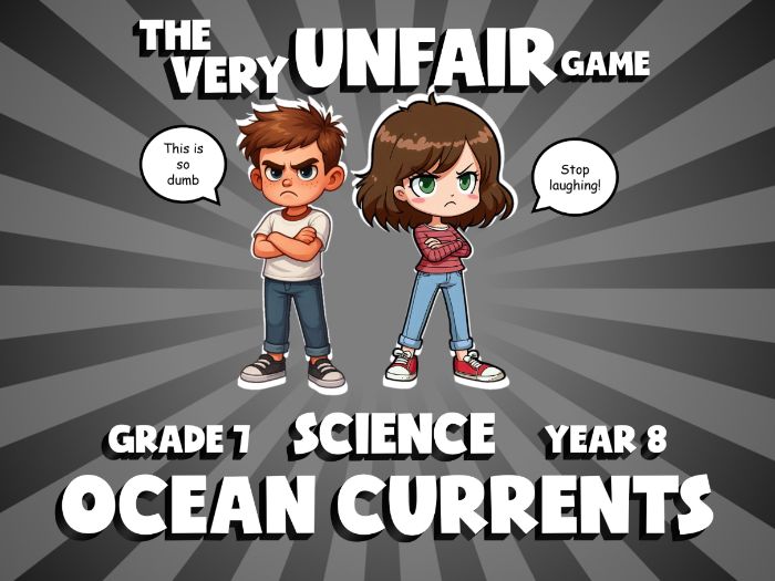 Ocean Currents VERY UNFAIR GAME | No-Prep Year 8 Science Review Activity