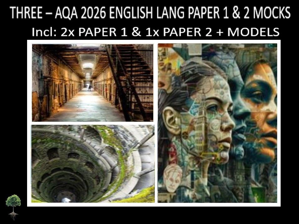 THREE - AQA PAPER 1 & 2 | 2026 FULL MOCKS | MODELS