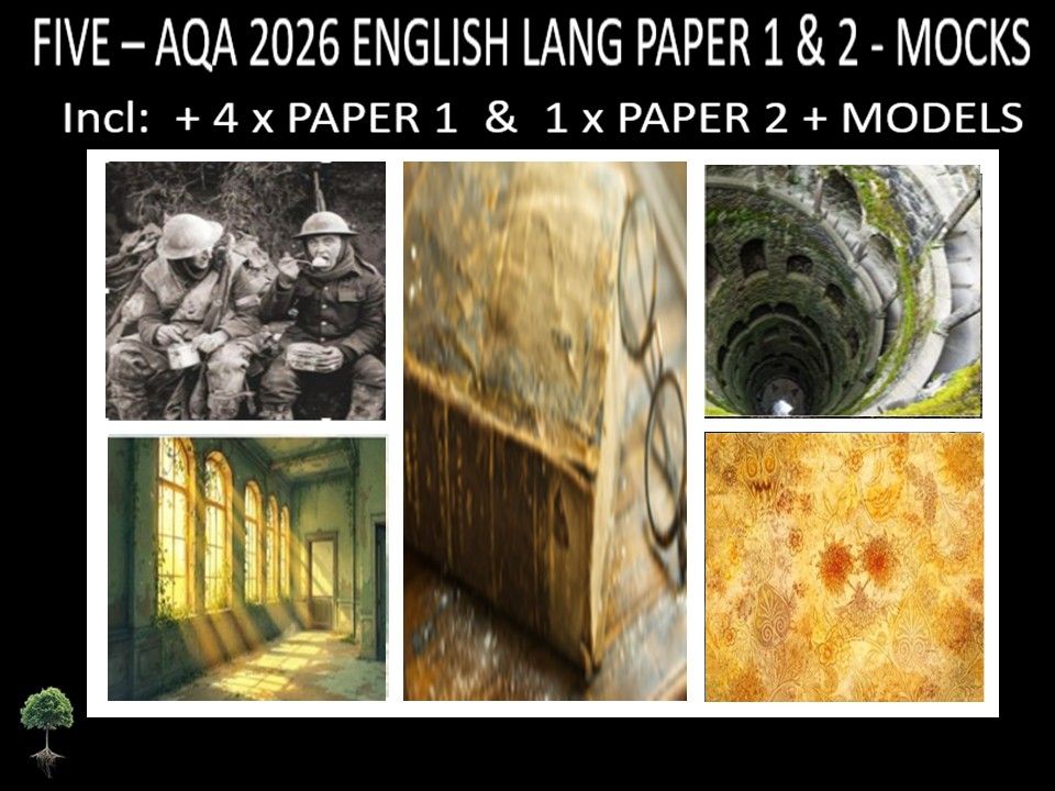 FIVE - AQA PAPER 1 & 2 | 2026 FULL MOCKS | MODELS